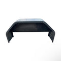 36″ Single-Axle 14-Gauge Diamond Plate Trailer Fenders with Backing Plates