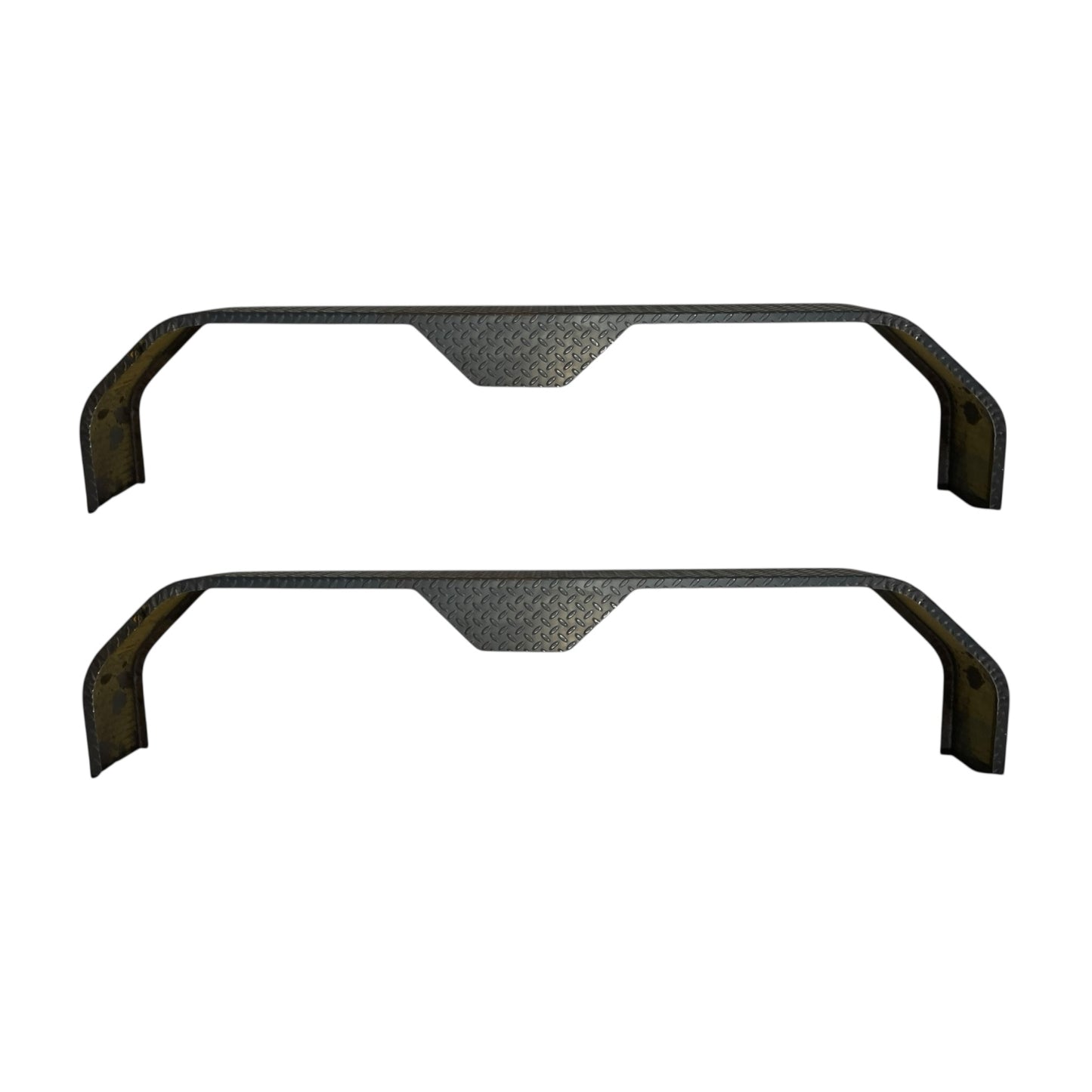 72” x 9” x 17” Heavy-Duty Tear Drop Tandem Trailer Fenders — 14-Gauge Steel / Made in Texas