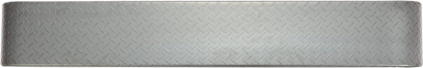 Heavy-Duty Steel Diamond Plate Tandem Axle Trailer Fenders – 72" x 10-1/4" x 13", Fits 13"–15" Tires (Set of 2, Unpainted)