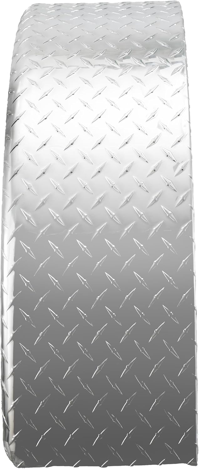 Aluminum Tandem Axle Trailer Fenders – 9" x 72" x 20", Smooth or Diamond Plate, Made in USA